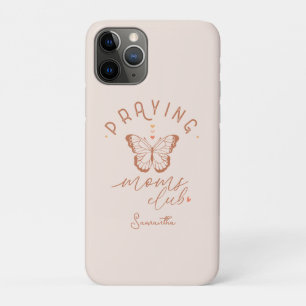 Praying Moms Club: Butterfly Boho  Design iPhone 11 Pro Hoesje