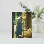 Praying Priest in Old Japan  Magic Lantern Briefkaart (Staand voorkant)