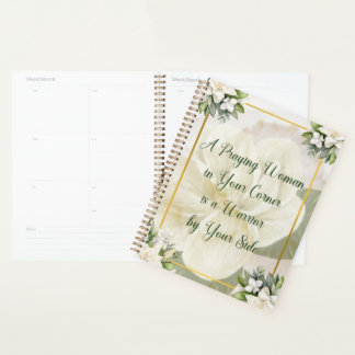 Praying Woman Planner (magnolia crème)