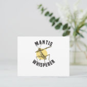 Prays Mantis Insect Lover Briefkaart (Staand voorkant)