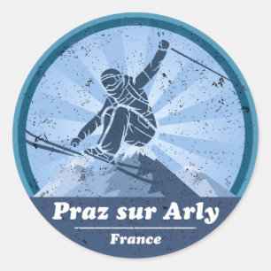 Praz sur Arly Skiresort Ronde Sticker