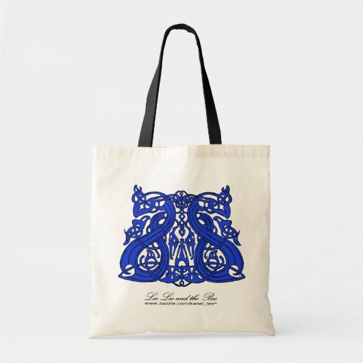 Pré bleu de Viking, sac à provisions (Devant)
