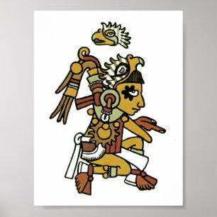 Pre-Colombiaanse Mexicaanse Kunst Poster