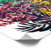 Pré d'été, affiche de fleurs sauvages (Coin)