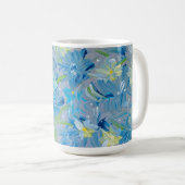 Pré d'été Mug de café floral (Devant droit)