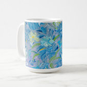 Pré d'été Mug de café floral (Devant gauche)