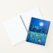 Pré et Forêt sous la Lune Journal (Intérieur)