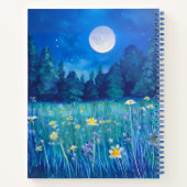 Pré et Forêt sous la Lune Journal (Dos)