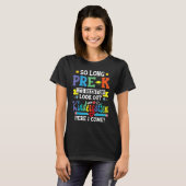 Pre-k Afstuderen 2023 So Long Pre-k Kindergarten H T-shirt (Voorkant volledig)