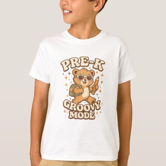 Pre-K Groovy Mode Shirt (Voorkant)