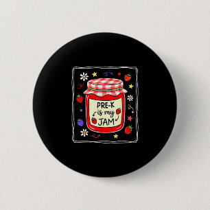Pre-k is mijn favoriete vak voor kleuters leraress ronde button 5,7 cm