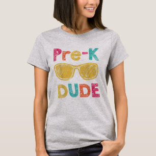 Pre k kerel, kleuter dude, t-shirt