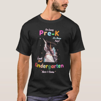 Pre-K Kleuterschool Eenhoorn Afstuderen College Hi T-shirt