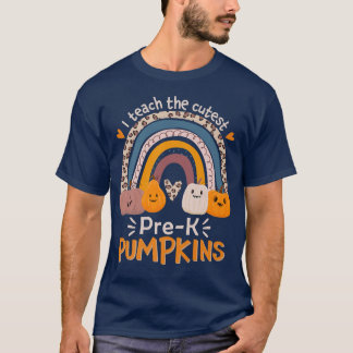 Pre-K leraar ik leer de meest geschikte pompoenen  T-shirt