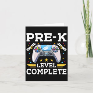Pre-K level complete gamer CL van 2025 Afstuderen Kaart