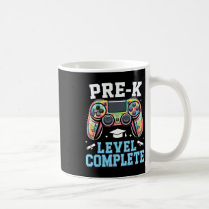 Pre-k Niveau Compleet Laatste Dag Van School Gamer Koffiemok