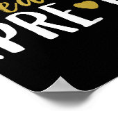 Pre-K Preschool Teacher Student Arrow Poster (Hoek)