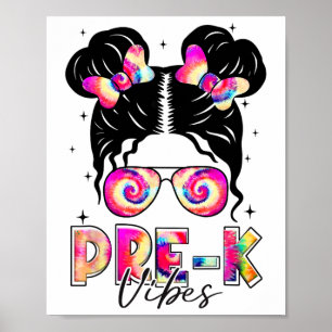 Pre-k Sfeer Rommelige Knot Meisje Prek Meisjes Kin Poster