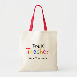 Pre K Teacher Bag Tote Bag