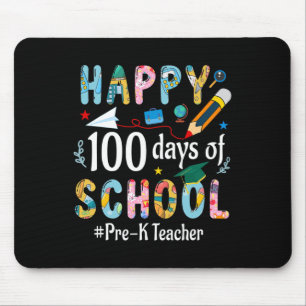 Pre-K Teacher Fun 100ste schooldag Muismat
