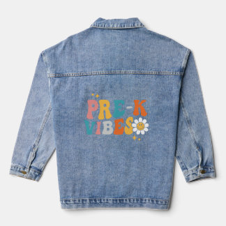 Pre-K Vibes Denim Jacket
