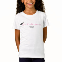 Pre-kleuterschool Afstuderen roze
