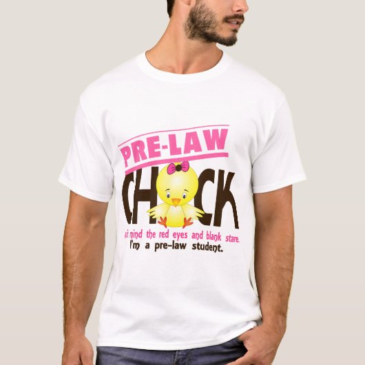 Pre-Law Chick 2 T-shirt (Voorkant)