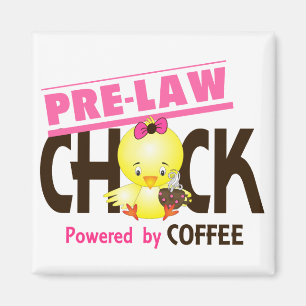 Pre-Law Chick 4 Magneet