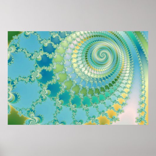 Pre-Life - Fractal Poster (Voorkant)