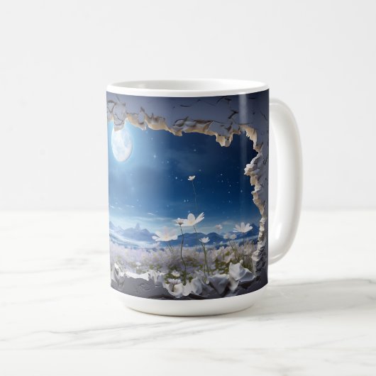 Pré Lune - Enchantant Mug 3D (Devant droit)