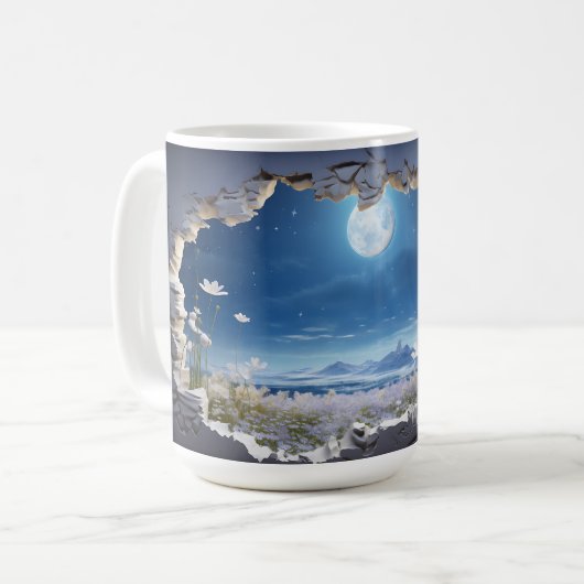 Pré Lune - Enchantant Mug 3D (Devant gauche)
