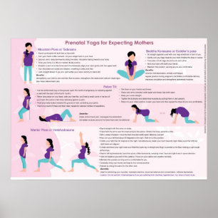 Pre Natal Yoga Poster