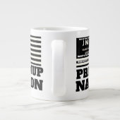 PRE-NUP NATIE. Super grote Mok (Achterkant)