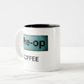 PRE-OP COFFEE TWEEKLEURIGE KOFFIEMOK (Voorkant links)