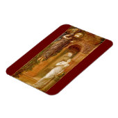 Pre-Raphaelite Angel Flexible MAGNET Magneet (Linkerzijde)
