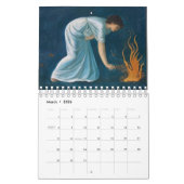 Pre-Raphaelite kunstkalender Kalender (Mar 2026)