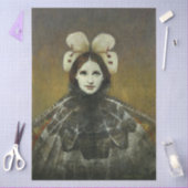 Pre-Raphaelite Style Butterfly Girl Tissuepapier (Craft)