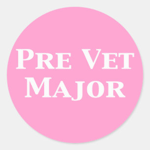 Pre Vet grote geschenken Ronde Sticker