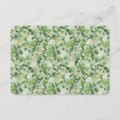 Pré victorien - Carte de boîtier mariage (Dos)