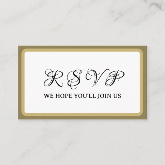 Pre-Wedding Golf Party Weekend Wit Goud Informatiekaartje (Voorkant)