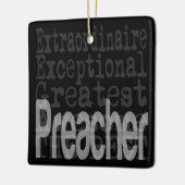 Preacher Extraordinaire Keramisch Ornament (Links)