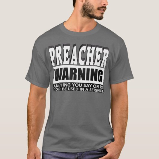 Preacher T-shirt (Voorkant)
