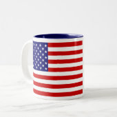 Préambule de la Constitution Drapeau Mug (Devant gauche)