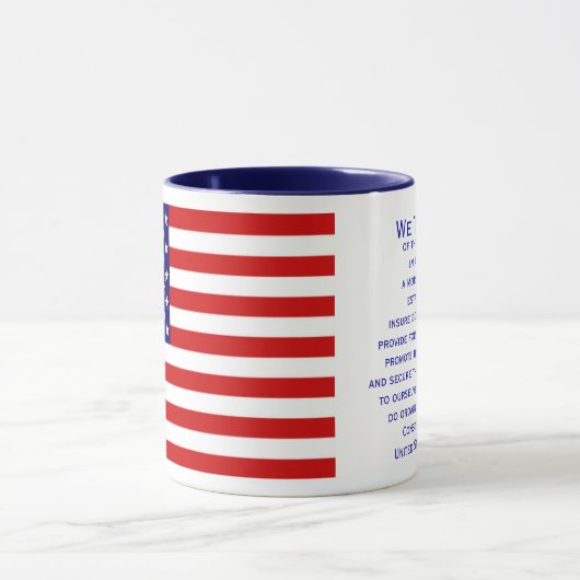 Preambule Grondwet Mok vlag Janz (Midden)