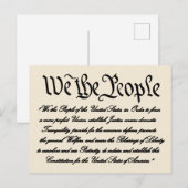 Preambule Verenigde Staten Briefkaart (Voorkant / Achterkant)