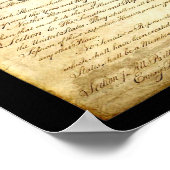 Preambule Verenigde Staten Poster (Hoek)