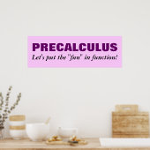 Precalculus Poster (Keuken)