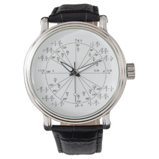 Precalculus Unit Circle Watch Horloge