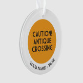 Précaution ! Croisement antique (devant)