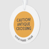 Précaution ! Croisement antique (devant)